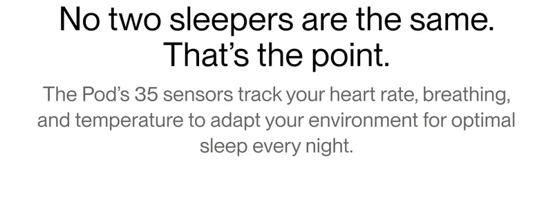 No two sleepers are the same. That’s the point.