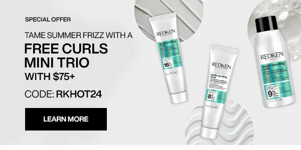 free curls mini trio with $75+