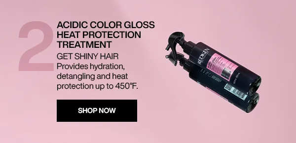 acidic color gloss heat protection treatment