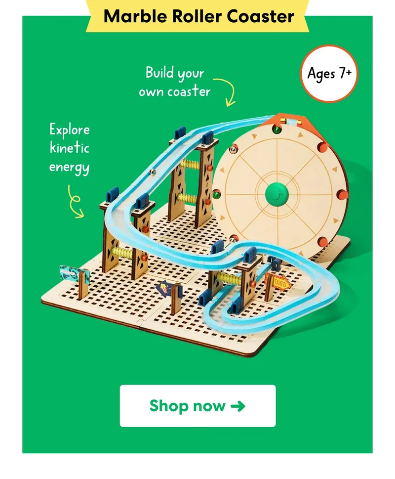 Marble Roller Coaster