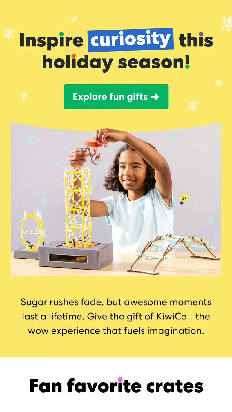 Inspire curiosity this holiday season ->