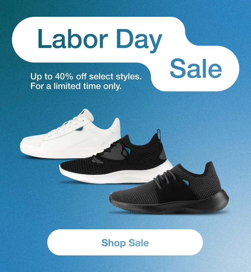 Labor Day Sale. Up to 40% off select styles. For a limited time only. Shop Sale.