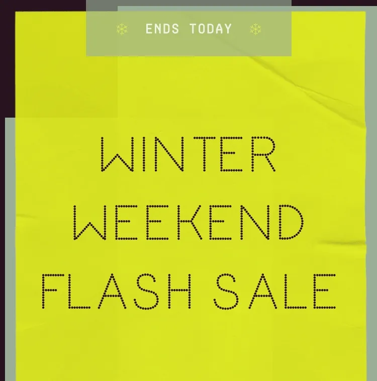 IMAGE-WINTER FLASH SALE
