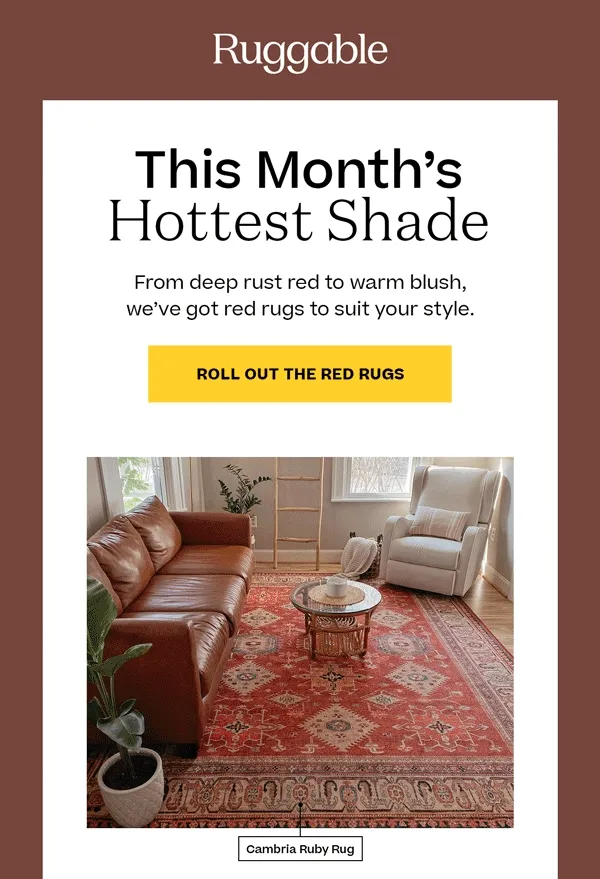 Roll Out the Red Rugs