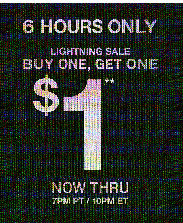 Lightning Sale