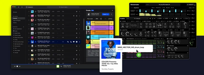1 free month of Splice - Your code inside