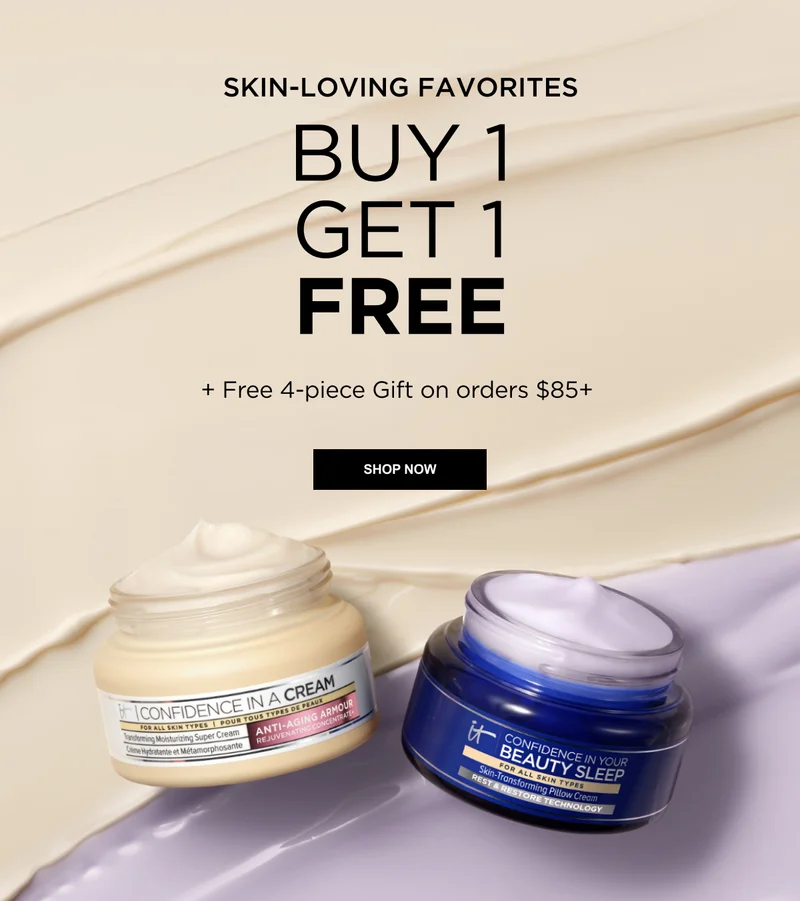 SKIN-LOVING FAVORITES BUY 1, GET 1 FREE