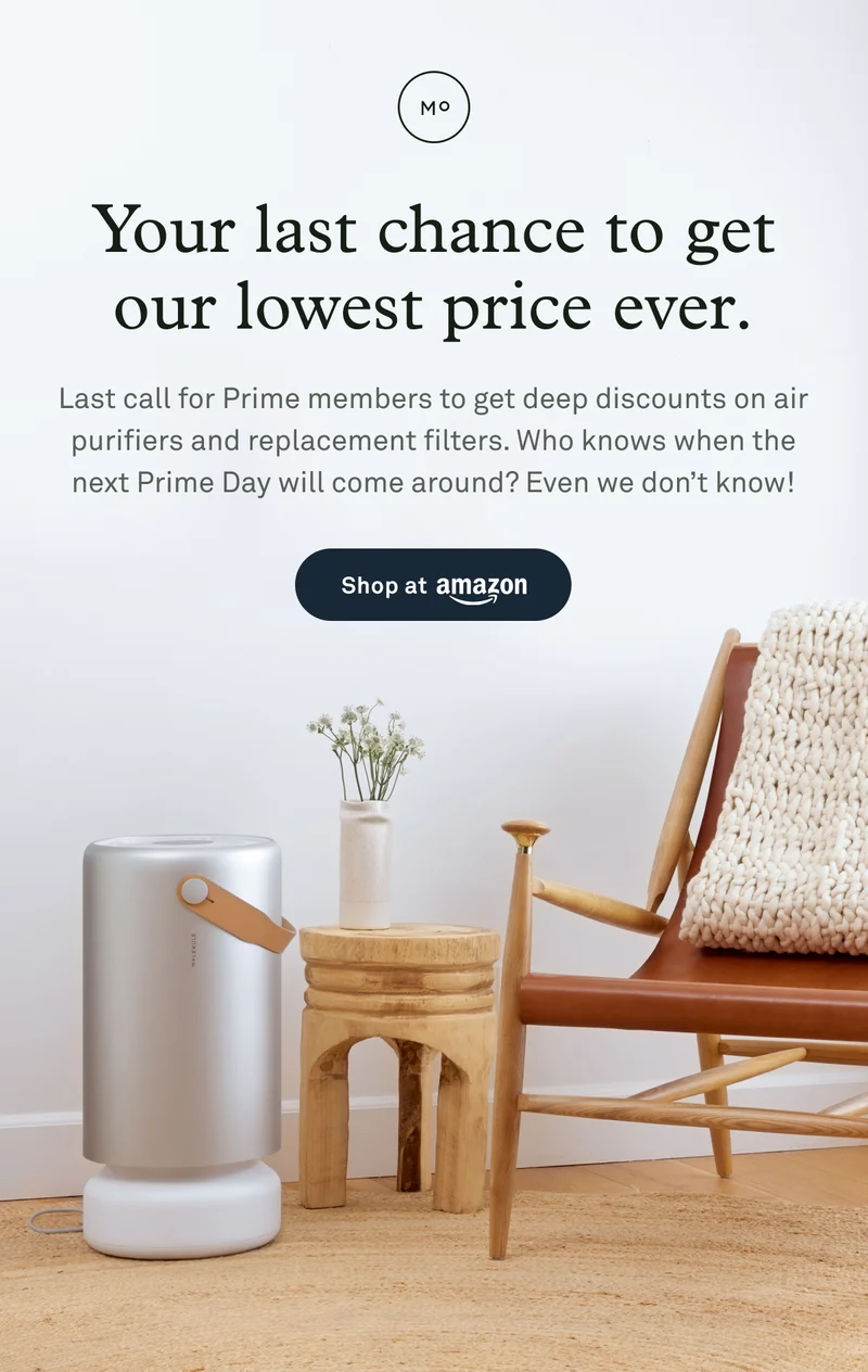 Our lowest prices only for one more day