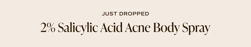 Acne Body Spray