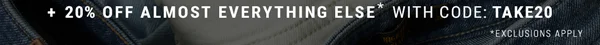 + 20% Off Almost Everything Else* With Code: discount code
