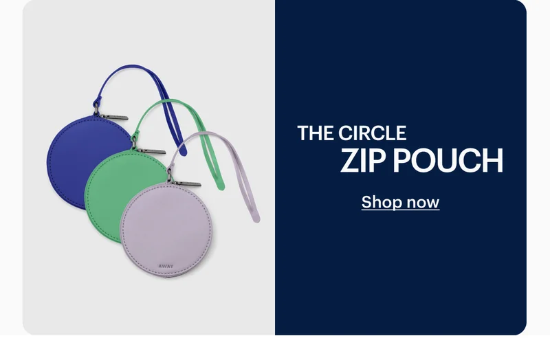 The Circle Zip Pouch