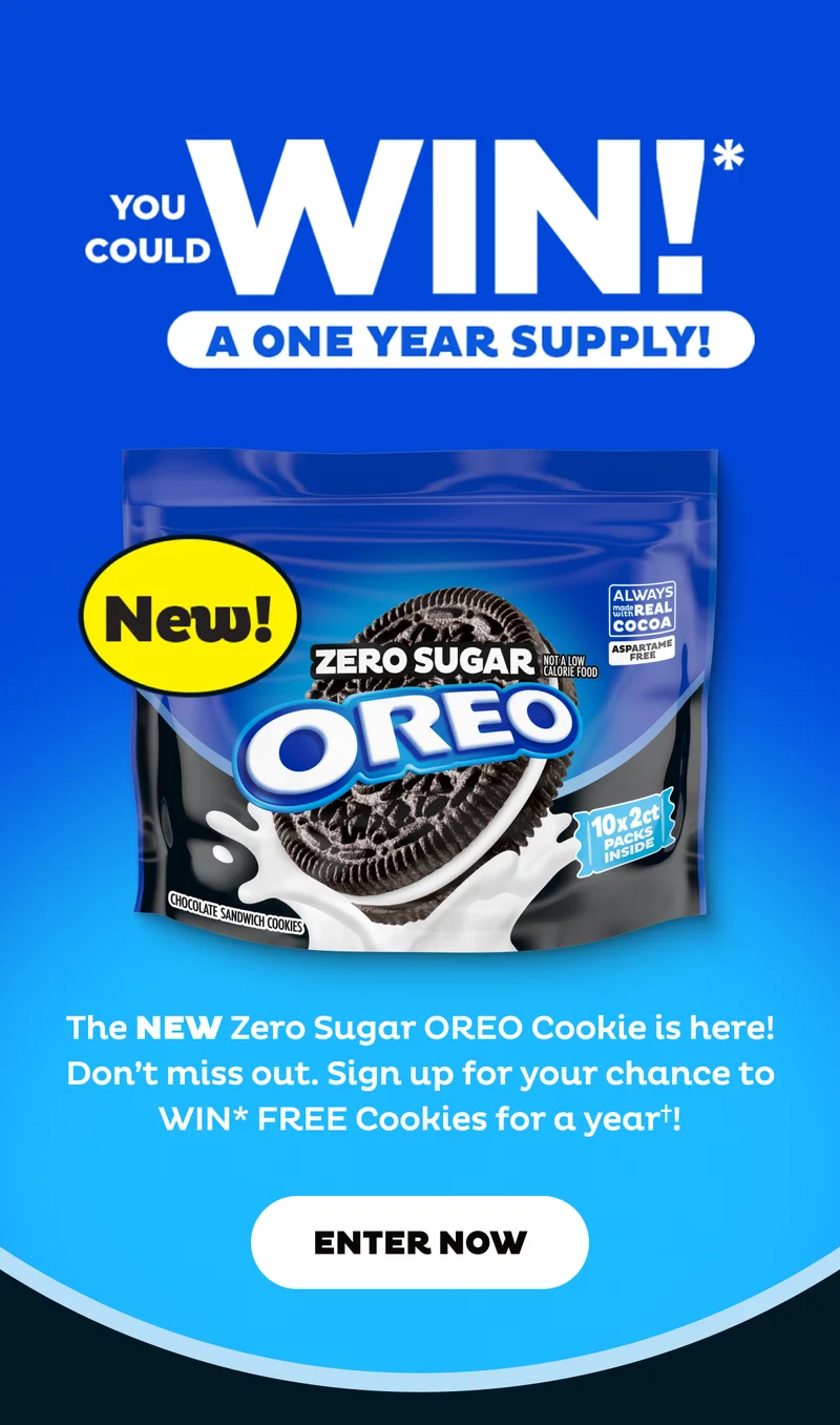 Enter for a chance to WIN FREE Cookies for a year! Enter for a chance to WIN FREE Cookies for a year!