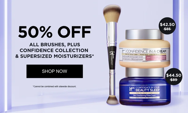 50% OFF CONFIDENCE COLLECTION
