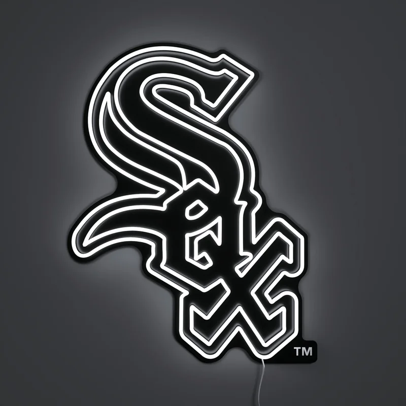 Image of Chicago White Sox Logo, LED neon sign
