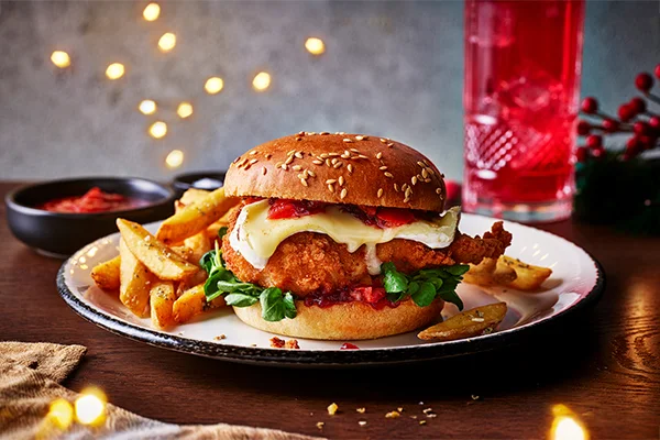 The festive burger