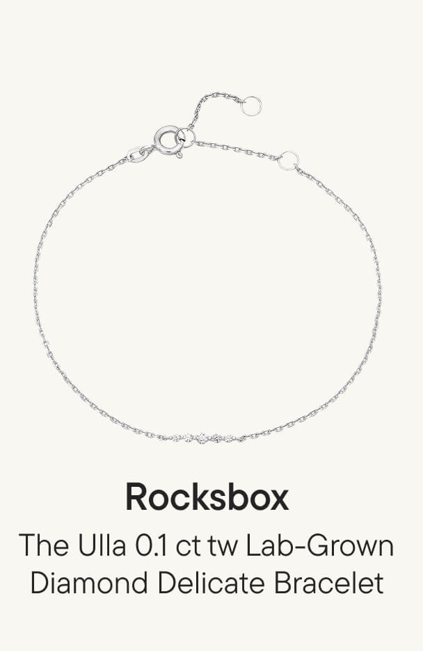 The Ulla 0.1 ct tw Lab-Grown Diamond Delicate Bracelet