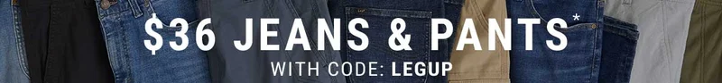 $36 Jeans & Pants* With Code: discount code