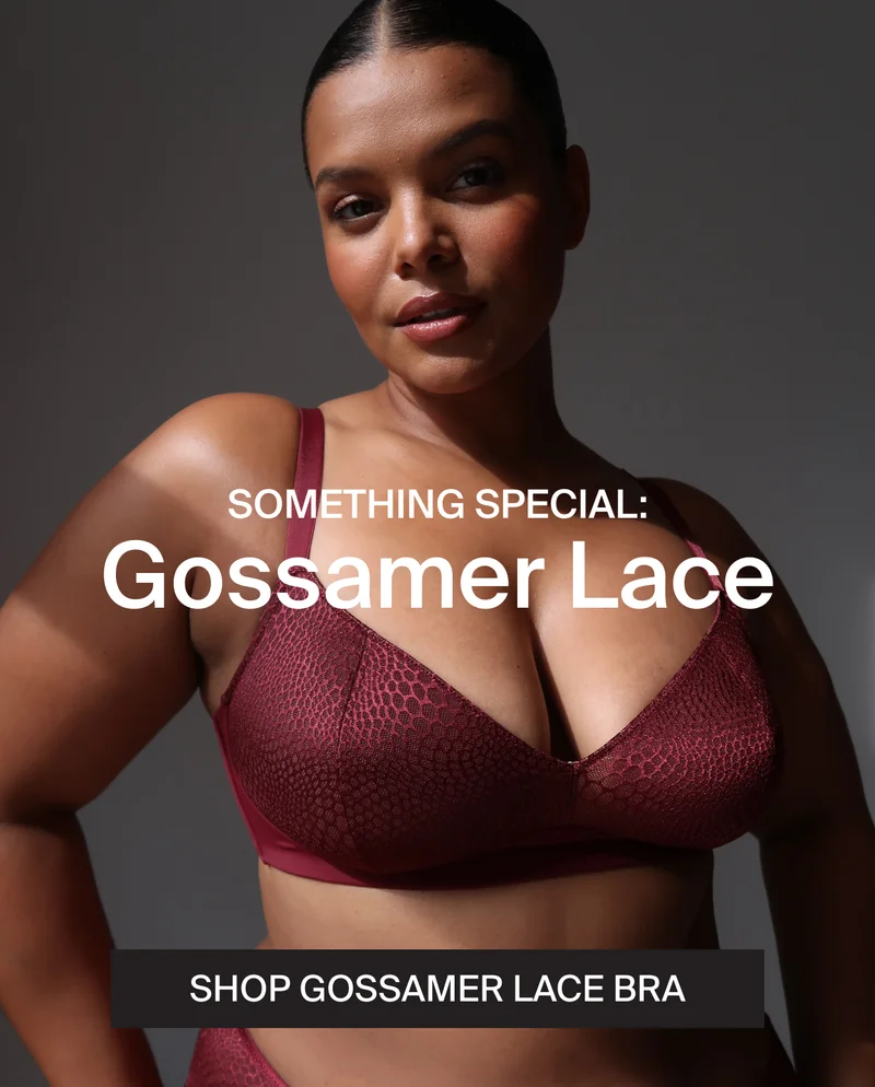 SOMETHING SPECIAL: Gossamer lace. Shop gossamer lace bra.