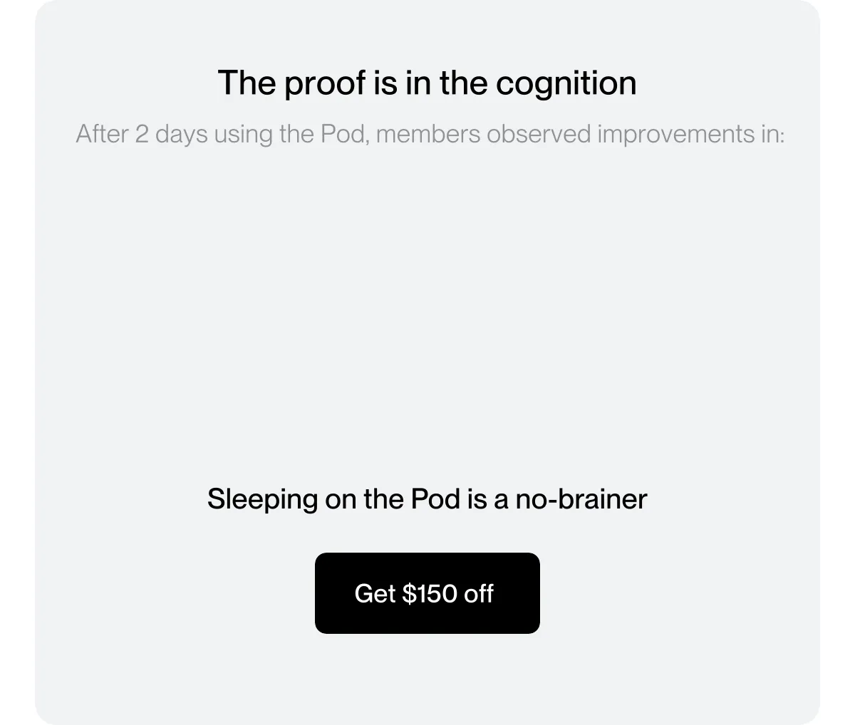 The proof is in the cognition