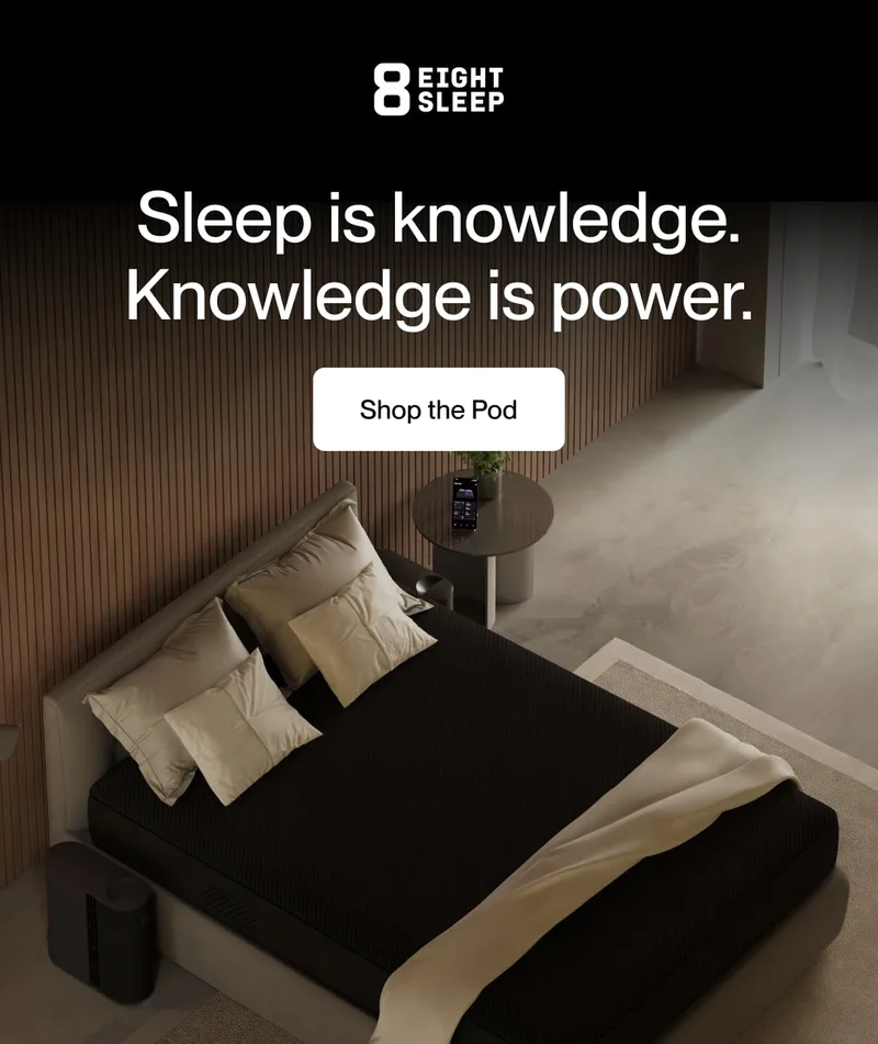Sleep is knowledge. Knowledge is power.