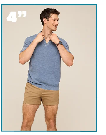 Originals Stretch Short: The Cinnamon Dusts 4"