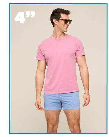 Originals Stretch Short: The Alpine Skies 4"