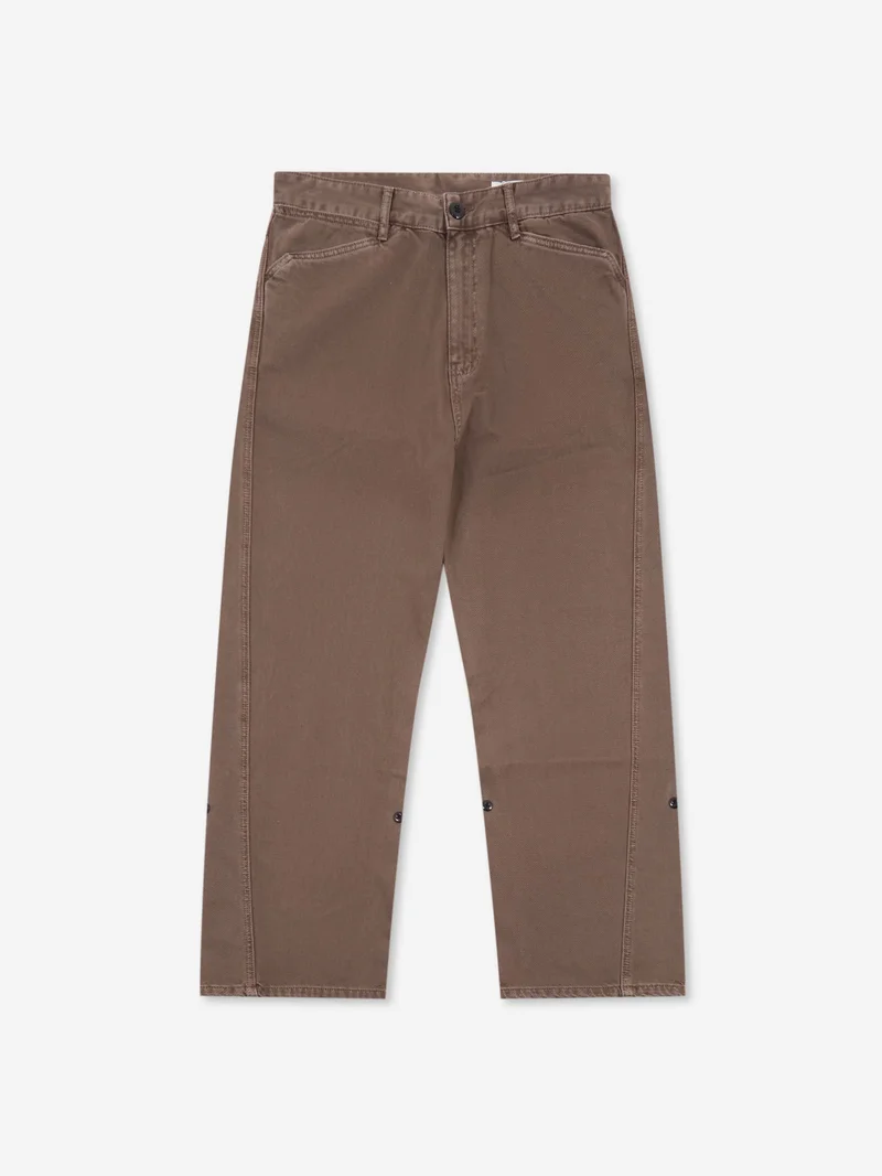 Image of Observe Twisted Cambia Denim Pant - Taupe