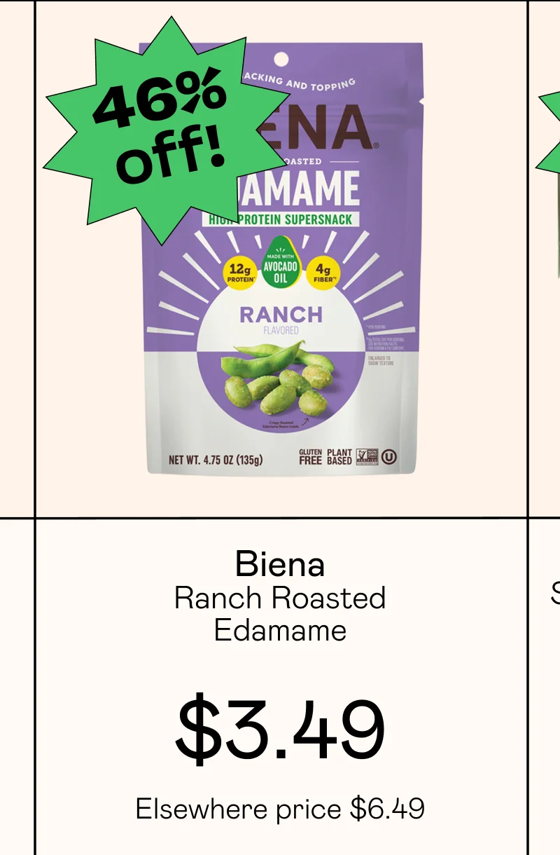 Ranch Roasted Edamame