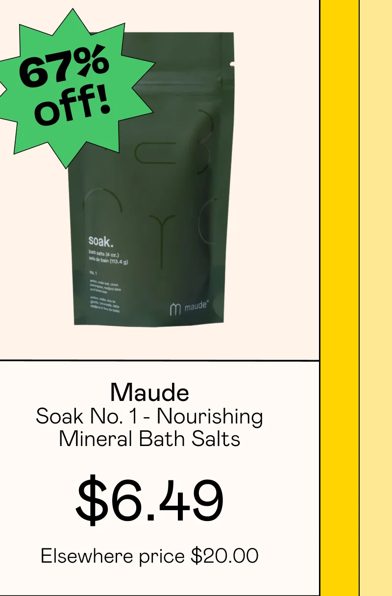 Soak No. 1 - Nourishing Mineral Bath Salts