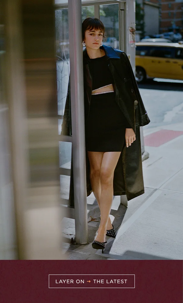 layer on the latest