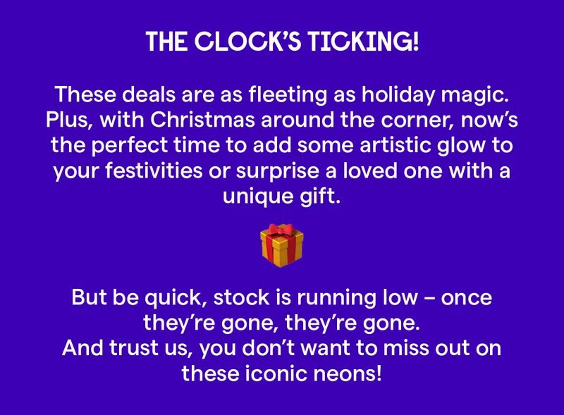 The clock is ticking