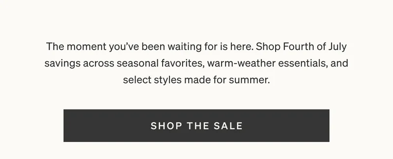 Stars, Stripes & Summer Sale | Shop Now