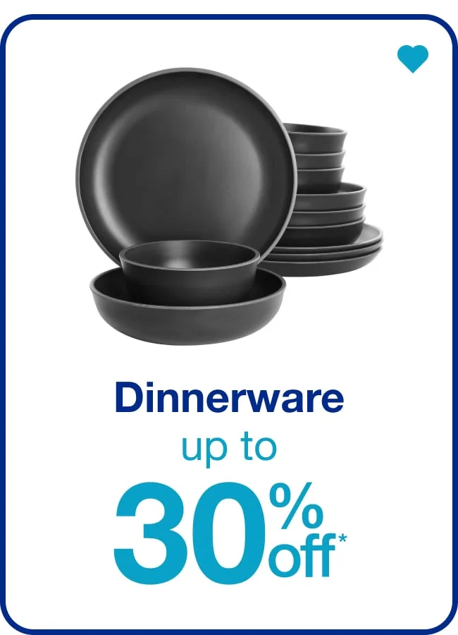 Save on Dinnerware — Shop Now!