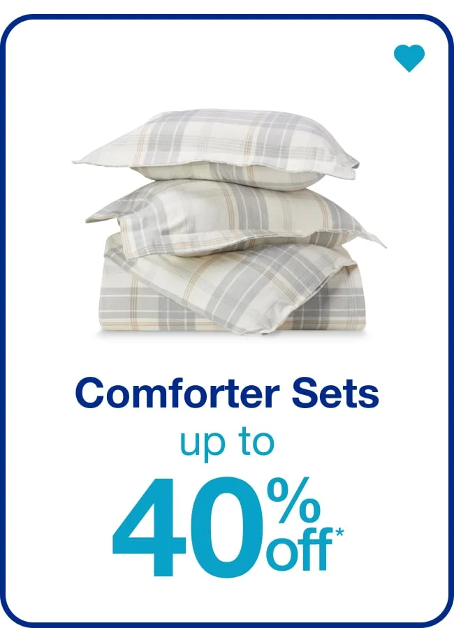 Save on Comforter Sets — Shop Now!