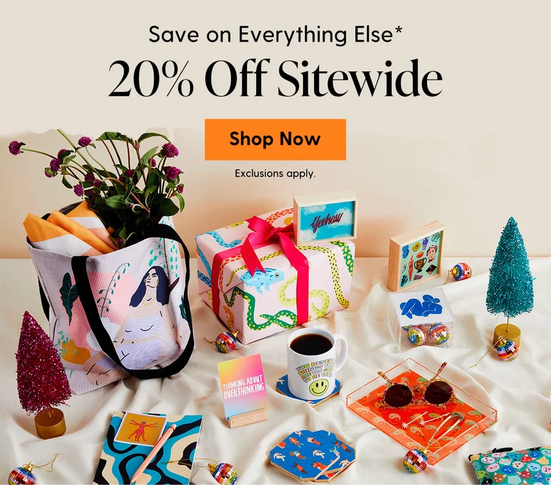 Save on Everything Else* | 20% Off Sitewide | Shop Now | *Exclusions Apply.