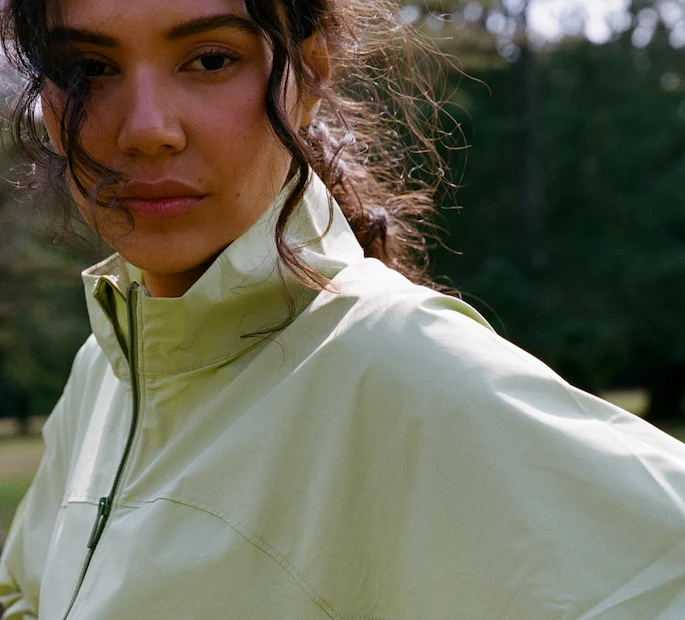 Shop GwenUV Jacket in Matcha