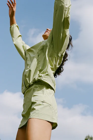 Shop GwenUV Jacket in Matcha