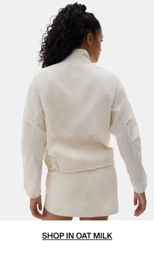 Shop GwenUV Jacket in Oat Milk