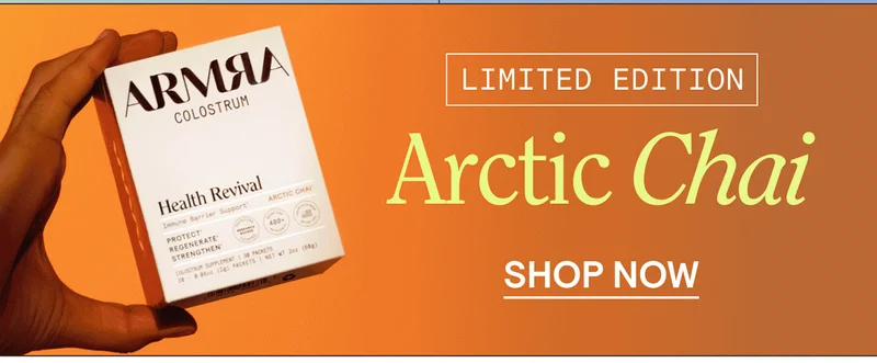 Limited Edition. Arctic Chai. SHOP NOW