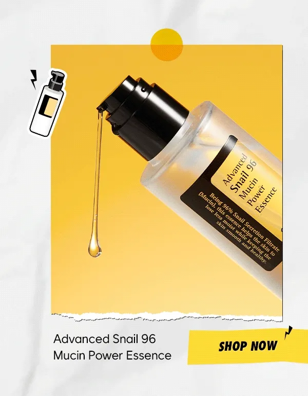 20% OFF SITEWIDE - Snail mucin assence