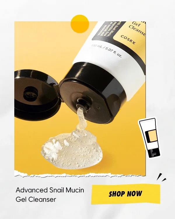 20% OFF SITEWIDE - Snail gel cleanser