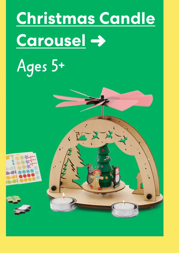 Christmas Candle Carousel