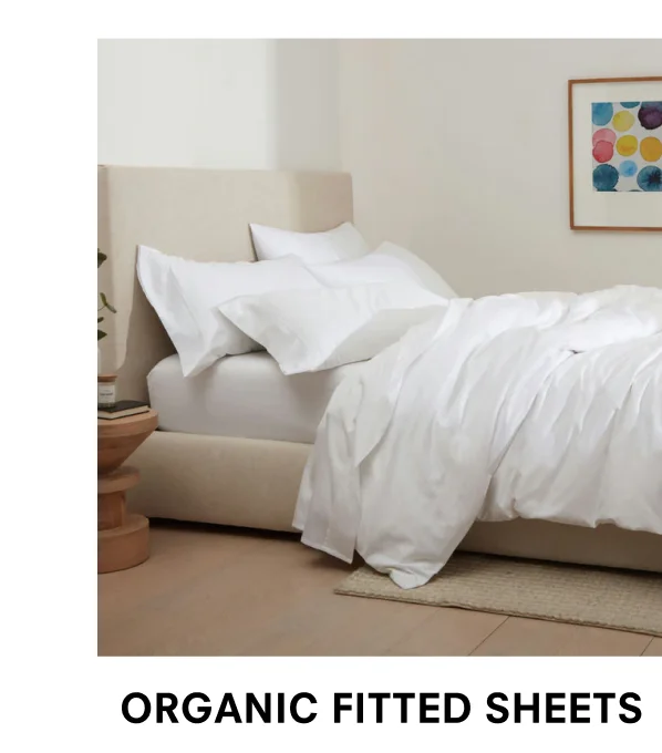 Organic fitted sheets