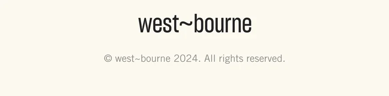 west~bourne 2024. All rights reserved.