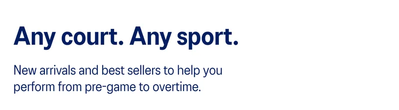 Any court. Any sport.