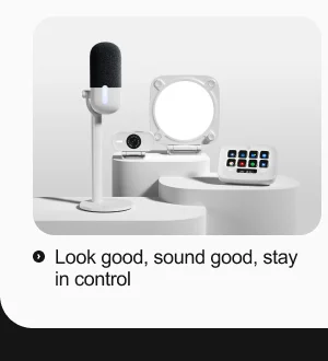 Look good, sound good, stay in control