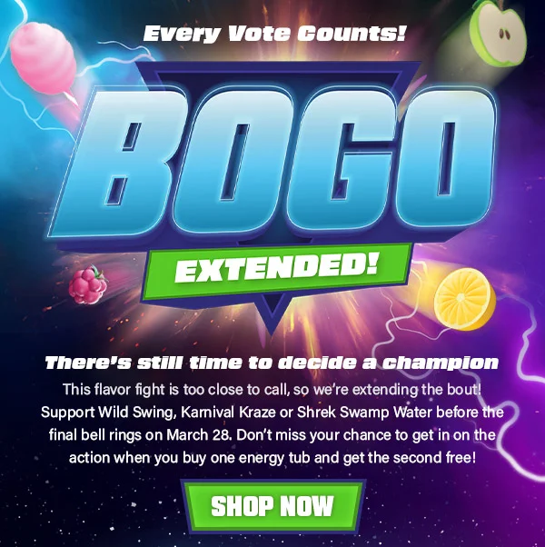EVERY VOTE COUNTS! BOGO EXTENDED!