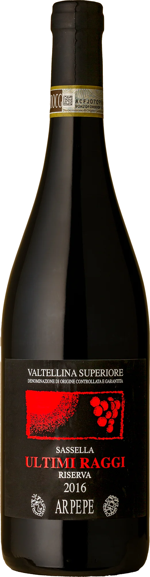 Image of Ar.Pe.Pe - Valtellina Superior Sassella Riserva Ultimi Raggi Nebbiolo 2016