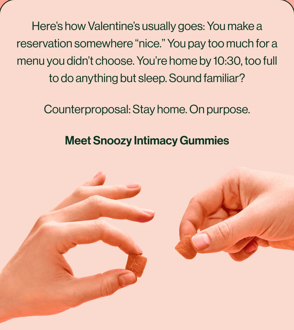 Here's how Valentine's usually goes