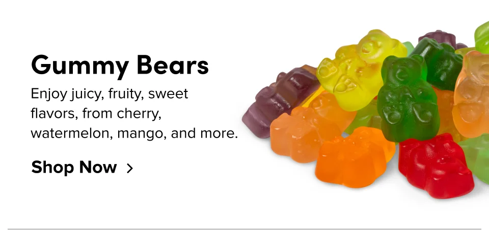 Gummy Bears; Shop Now